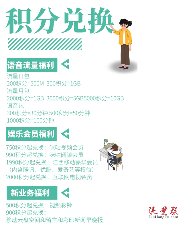 宜春移动积分兑好礼